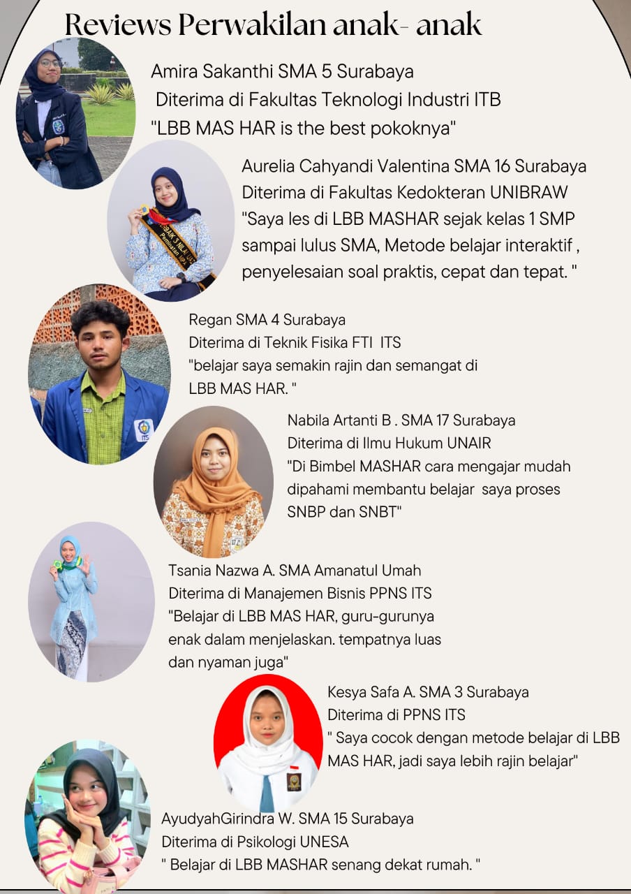 Testimoni alumni LBB Mas Har